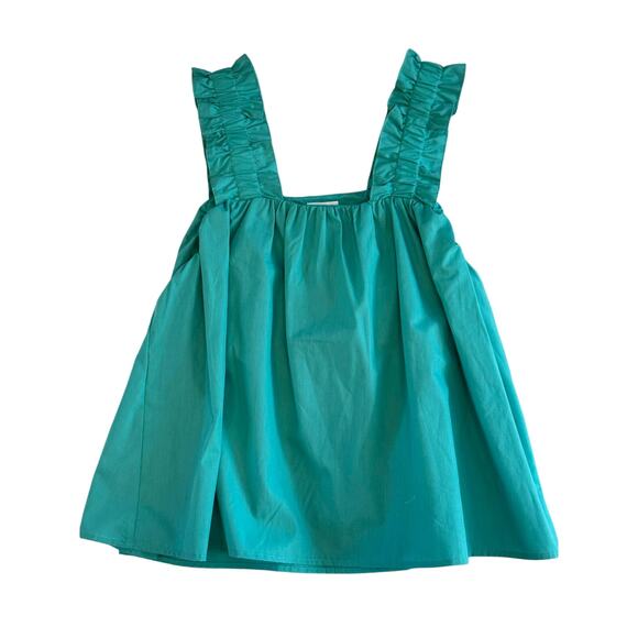 Pleat Holly‎ Top NWT teal size 7 - Picture 1 of 4